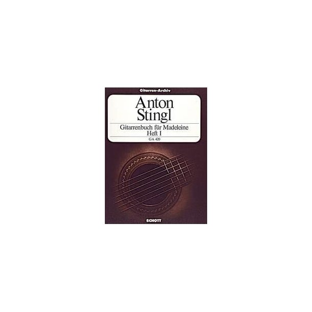 Guitarbooks for Madeleine Heft 1