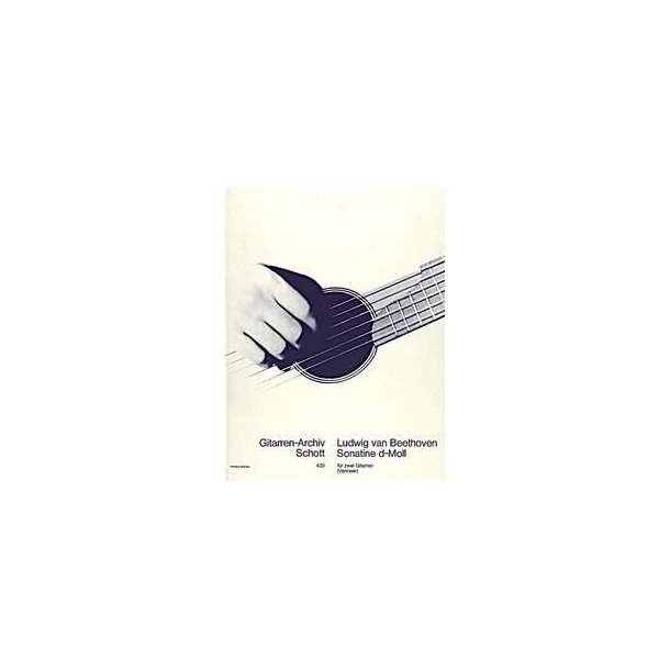 Sonatine d minor nach WoO 43/1 : nach der Sonatine c minor fur Mandoline und Cembalo