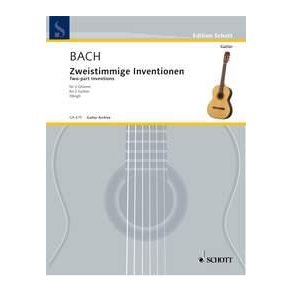 Zweistimmige Inventionen BWV 772-786 : für 2 Gitarren / for 2 Guitars (Stingl) - Guitar Archive