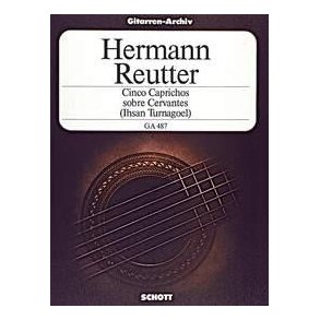 Cinco Caprichos sobre Cervantes : for solo guitar arranged by Ihsan Turnagoel