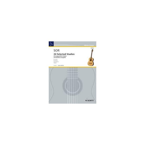 Ausgewahlte Etuden(24) Git.