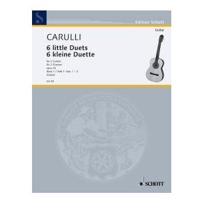 Kleine Duette(6) 1 Opus 34