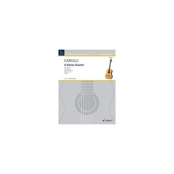 Kleine Duette(6) 2 Opus 34