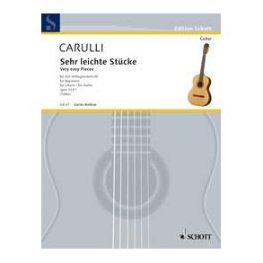 Sehr Leichte Stucke Opus 333/1 Git