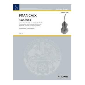 Concerto : for double bass (solo-tuning) and orchestra