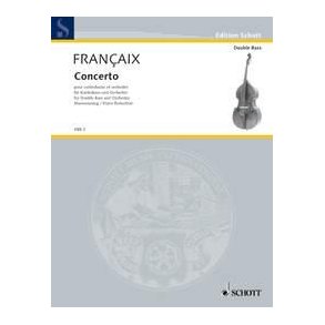 Concerto : for double bass and orchestra