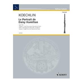 Le Portrait de Daisy Hamilton op. 140 Heft 5 : Eight Pieces for Clarinet and Piano