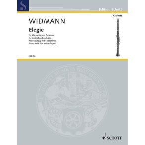 Elegy : for clarinet and orchestra