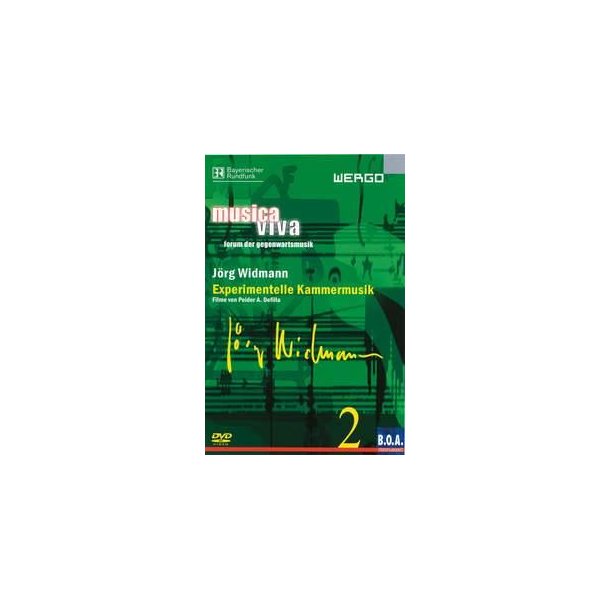 J&ouml;rg Widmann - Experimentelle Kammermusik : Film von Peider A. Defilla / Reihe musica viva - forum der gegenwartsmusik