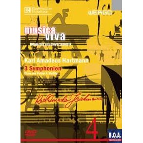 Karl Amadeus Hartmann - 3 Symphonien : Film von Peider A. Defilla / Reihe musica viva - forum der gegenwartsmusik