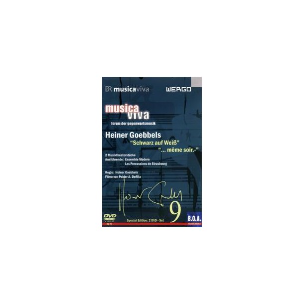 Heiner Goebbels : MUSICA VIVA - Forum der Gegenwartsmusik