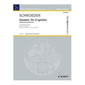 Kommt, ihr G'spielen : Folk song variations