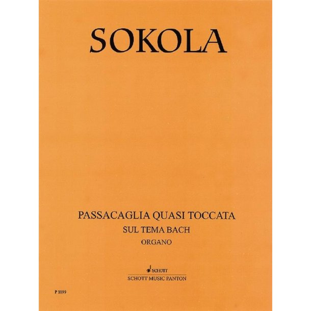 Passacaglia quasi Toccata Sul Tema Bach