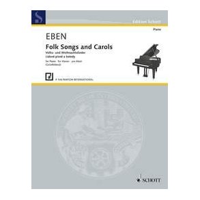 Folk Songs and Carols for piano in a easy style
