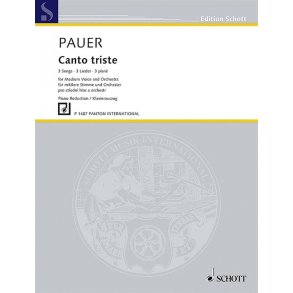 Canto triste : 3 Songs