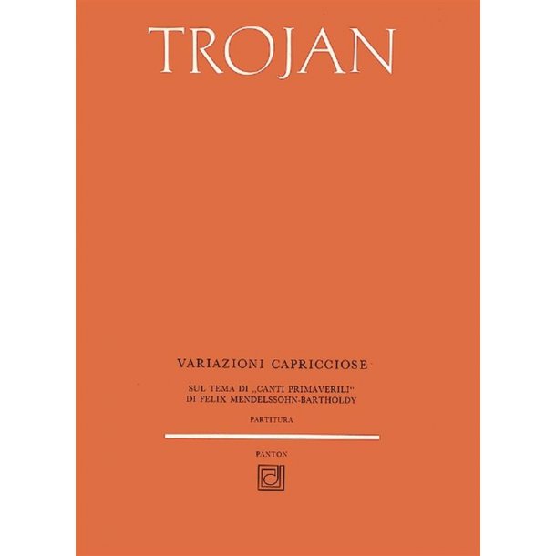 Variazioni Capricciose : Rozmarne Variace, na Tema Jarni Pisne
