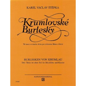 Burlesken von Krumlau : 3 Tanze im alten Stil
