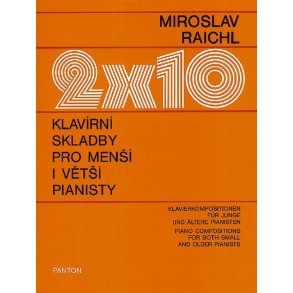 2 x10 Piano Compositions : for both small and older pianists