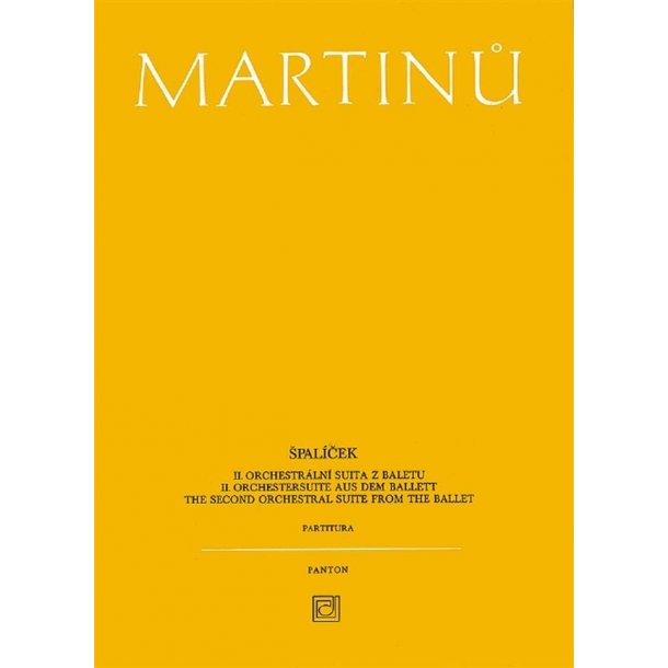 Spal&iacute;cek H 214 B : 2. Orchestra suite from the Ballet