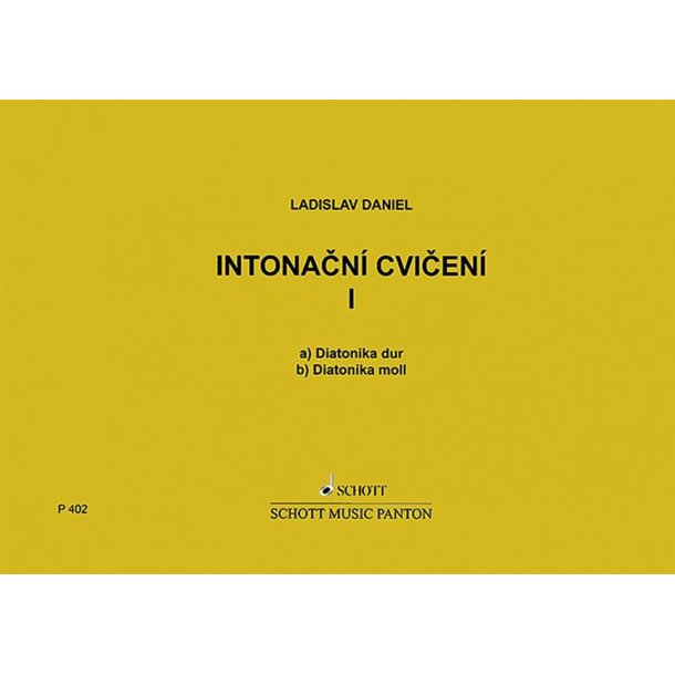 Intonacn&iacute; cvicen&iacute; I Band I : Diatonika dur - Diatonika moll