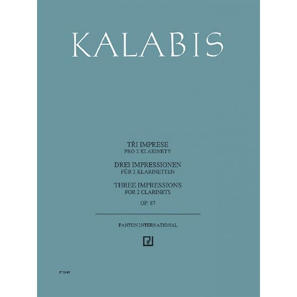 Three Impressions op. 87