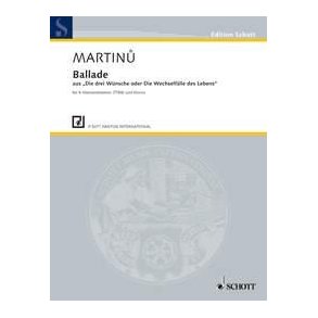 Ballade : from the film opera The Three Wishes or Inconstancy of the Life