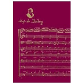 Notebook A 6 Beethoven : Colour: Claret
