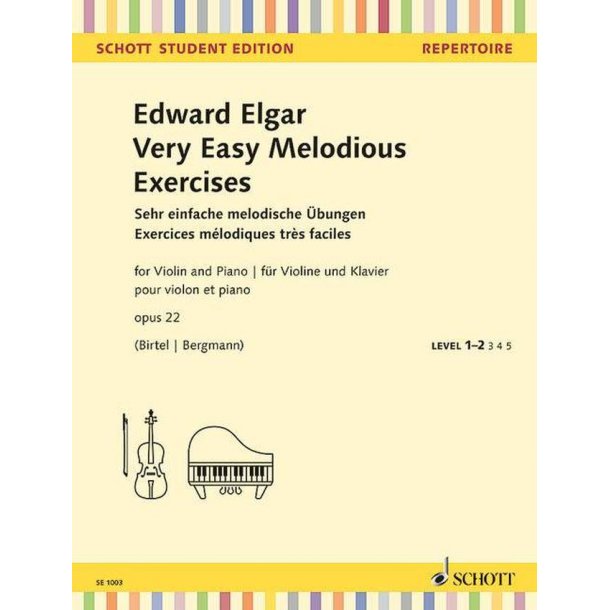 Very Easy Melodious Exercises op. 22