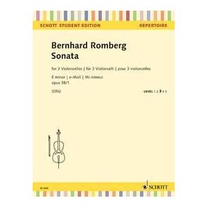 Sonata E minor op. 38-1