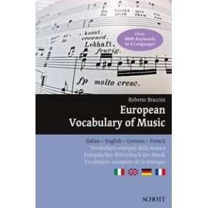 European Vocabulary of Music : Italian - English - German - French