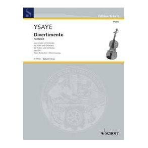 Divertimento op. 24 : Fantaisie