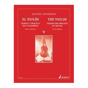 Le Violon - El Violón Vol. 5 : Théorie et pratique en 5 volumes - Téorico y prático en 5 cuadernos