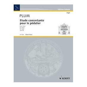 Etude concertante op. 88 : pour le pedalier