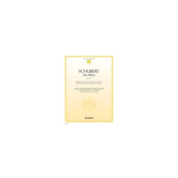 Ave Maria op. 52/6 : (Ton Original)