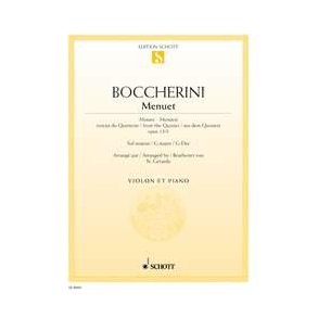 Minuet G major : from the Quintet op. 13/5