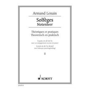 Solfèges Band 2 : Notenleer. Theoriques et pratique dans le style populaire