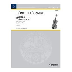 Les Ecoles du Violon Serie 3 : Melodie - Thème varie