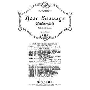 Heidenroslein op. 3/3 D 257