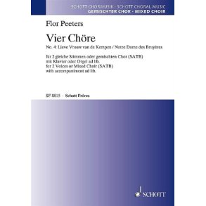 Vier Chore : No. 4: Lieve Vrouw