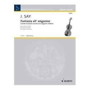 Fantasia all'ongarese : Grande Fantaisie sur des airs tziganes celèbres