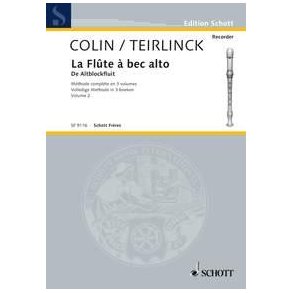 La Flûte à bec alto Vol. 2 : Methode complète