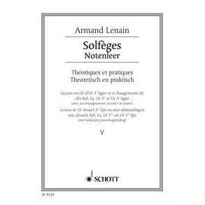 Solfèges vol. 5 : Notenleer