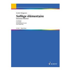 Solfège elementaire : Elementaire Notenleer