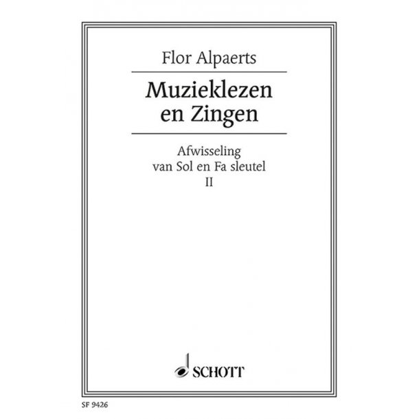 Muzieklezen en Zingen Vol. 2 : Afwisseling van Sol en Fa sleutel
