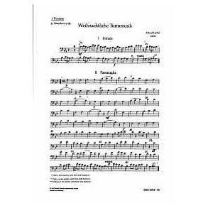 Christmas Tower Music : Five part movements for brass with variable instrumentation