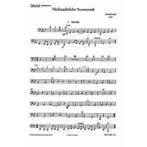 Christmas Tower Music : Five part movements for brass with variable instrumentation