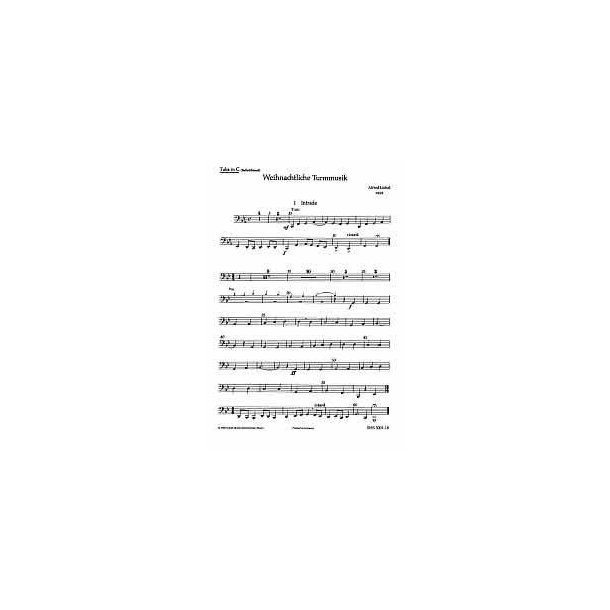 Christmas Tower Music : Five part movements for brass with variable instrumentation