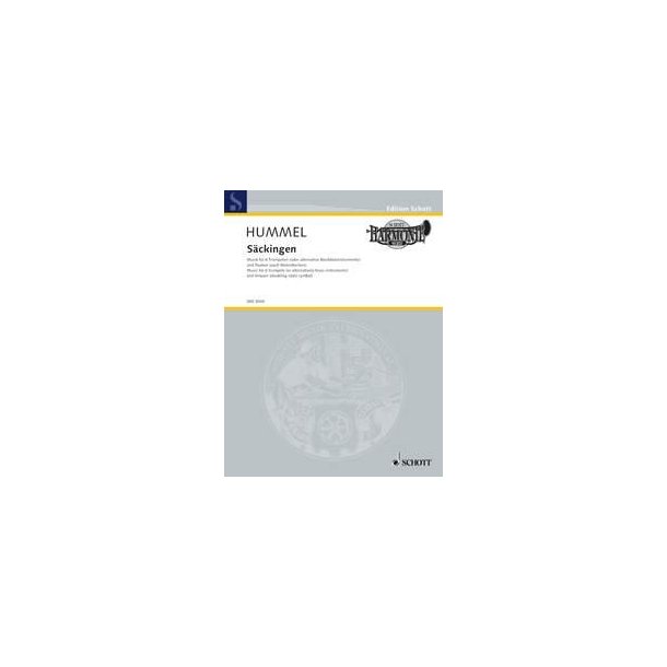 S&auml;ckingen op. 103 f : Music for 6 trumpets (or alternatively brass instruments) and timpani (doubling sizzle cymbal)