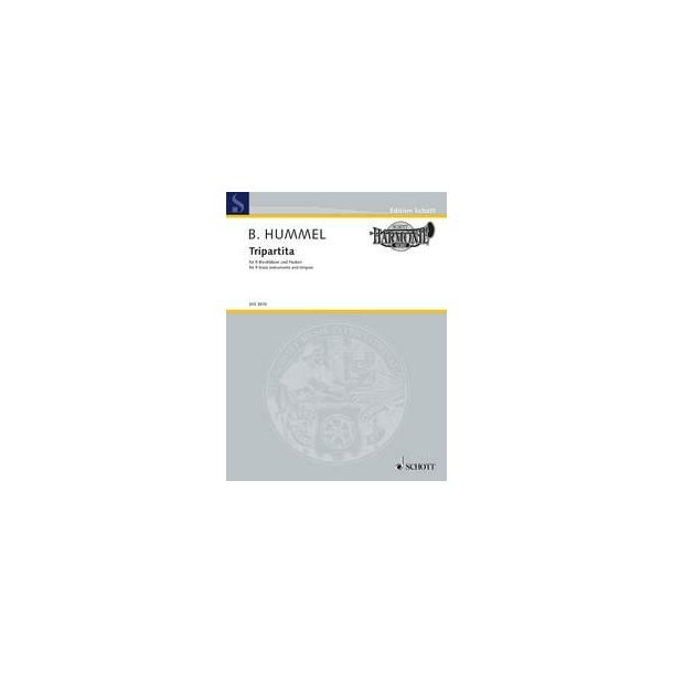 Tripartita op. 103e : for 9 brass instruments and timpani