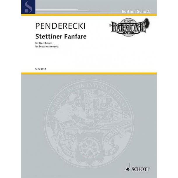 Stettiner Fanfare : F&uuml;r Blechbl&auml;ser